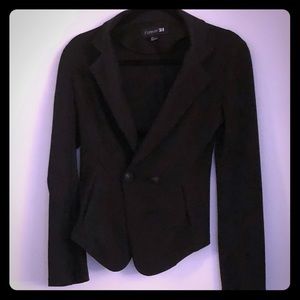 Forever 21 Button Blazer (black)